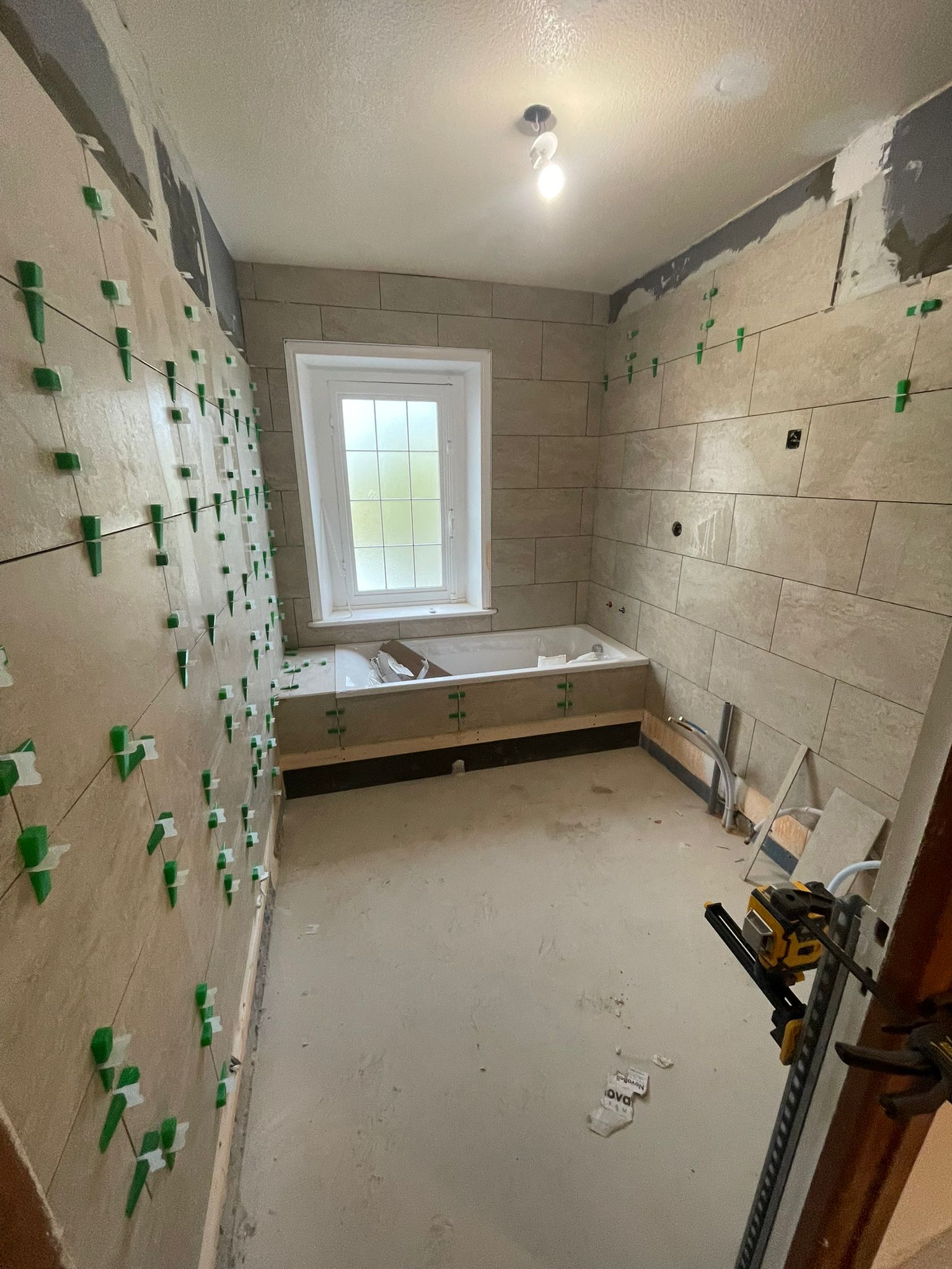 Chantier de Carrelage